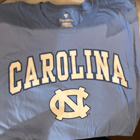 Fanatics Carolina Tarheel Crewneck Tee D-108 - Picture 1 of 5